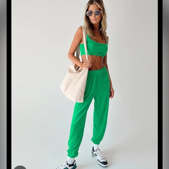 Princess Polly Daliah Green Set - Picture 1 of 5